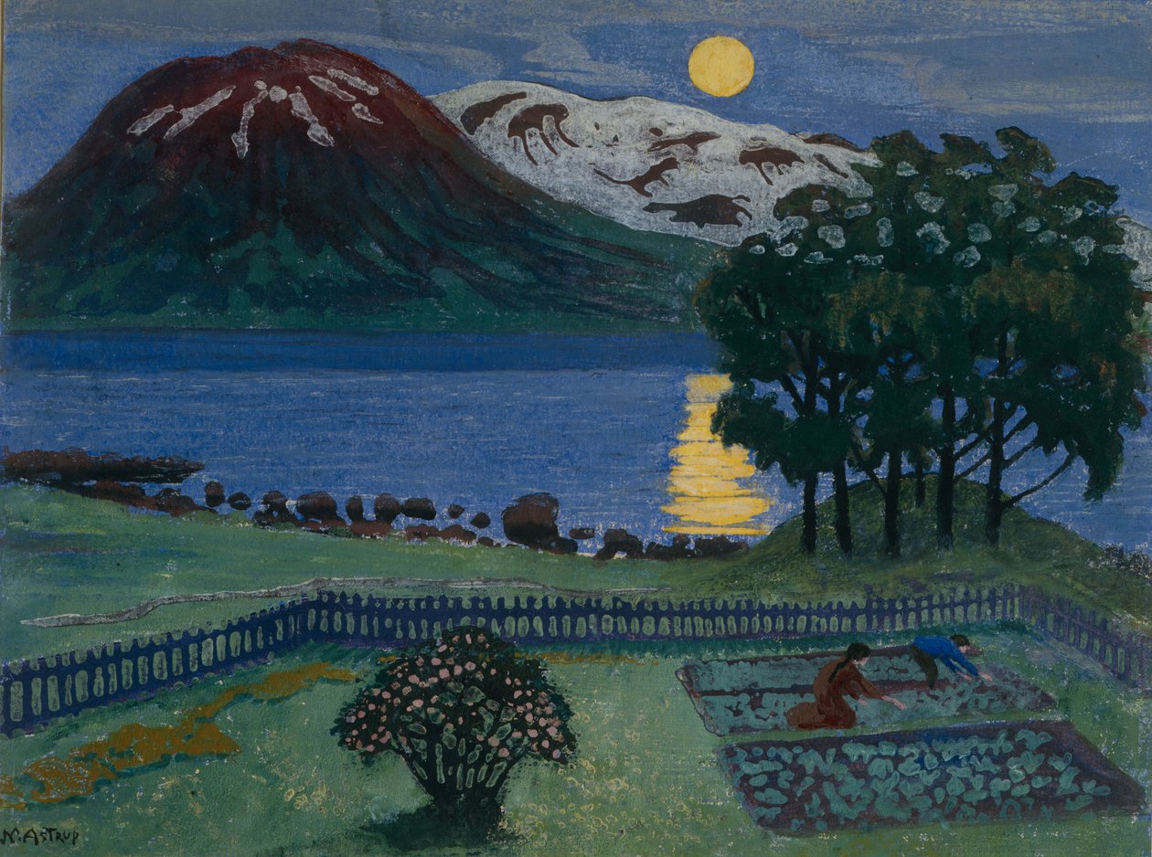Květnový měsíc od Nikolai Astrup