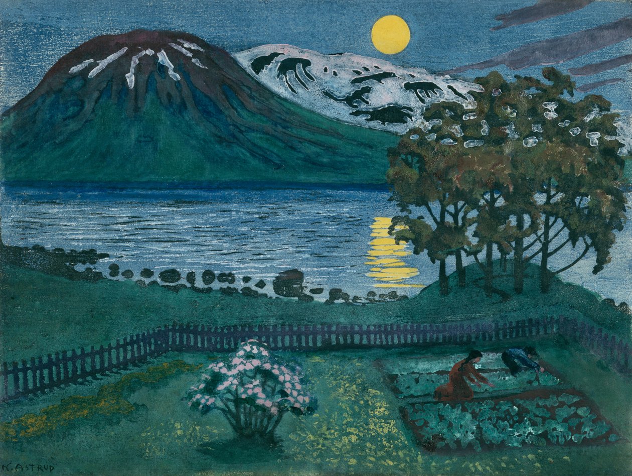 Květnový měsíc od Nikolai Astrup