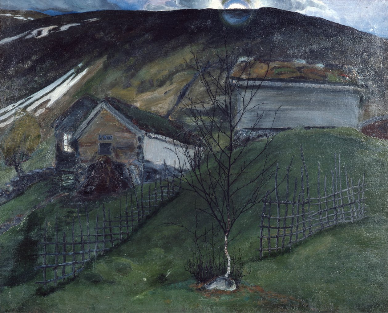 Měsíční svit od Nikolai Astrup