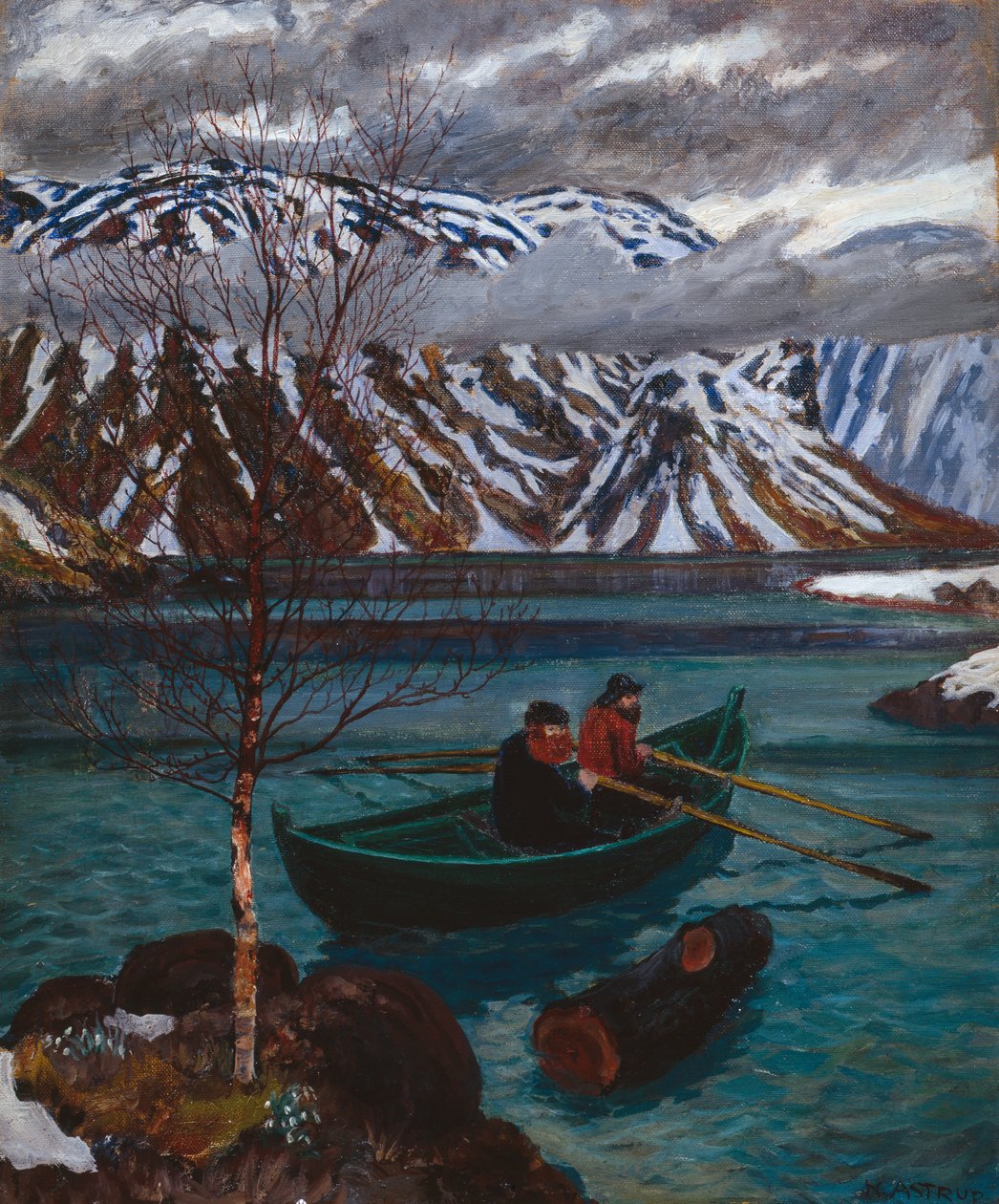 Rausilje-Nil od Nikolai Astrup