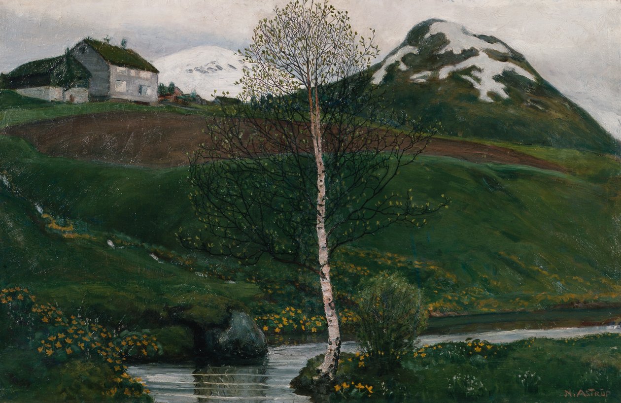 Jarní atmosféra od Nikolai Astrup