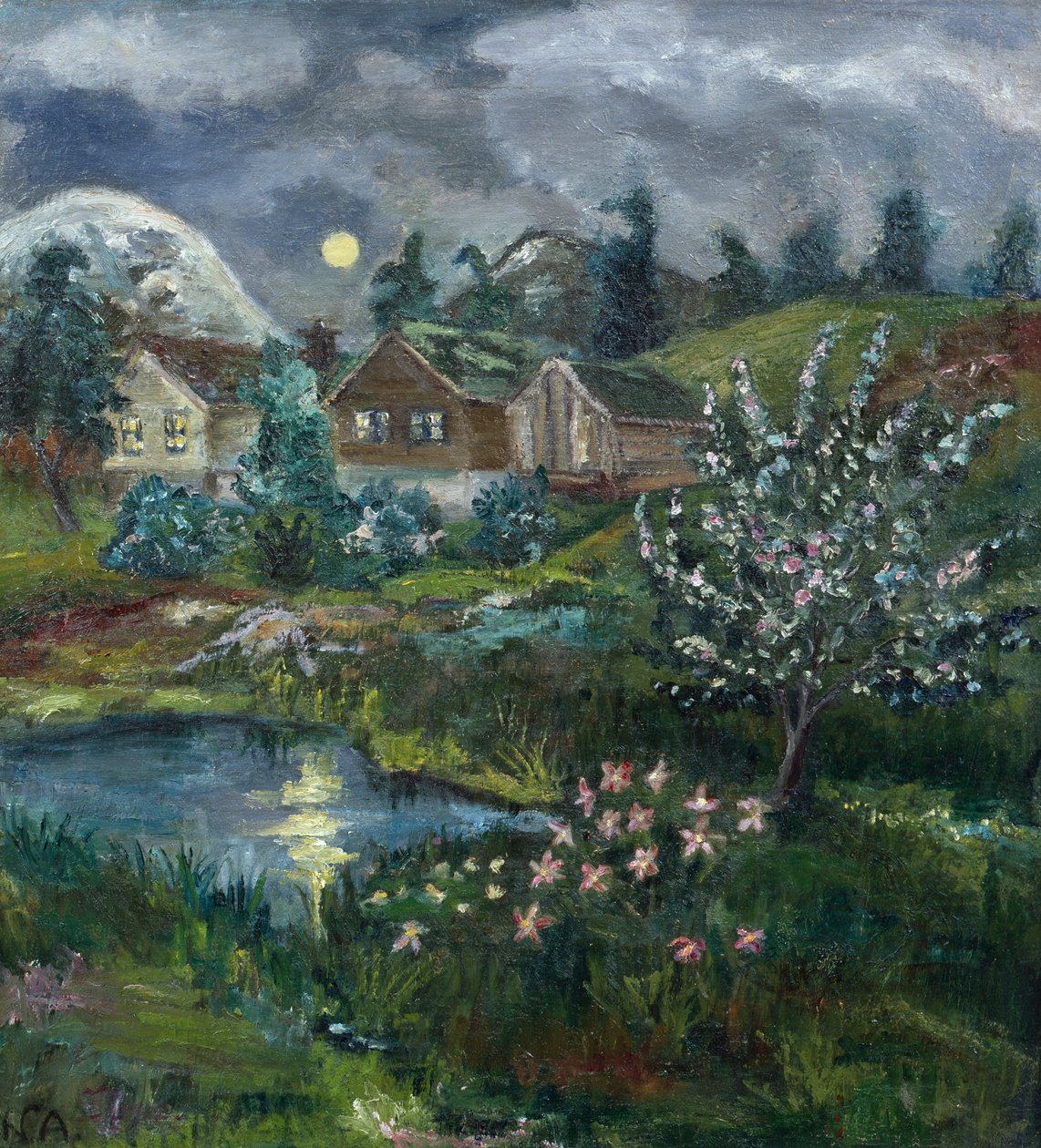 Spring night with full moon   1314503   cs       czech Successfully Translated  Original: Hooiberg Translat: Hooiberg 1373249 cs czech Successfully Translated Original: A Fisherman engulfed by a Siren (oil on canvas) Translat: A Fisherman engulfed by a Sir od Nikolai Astrup