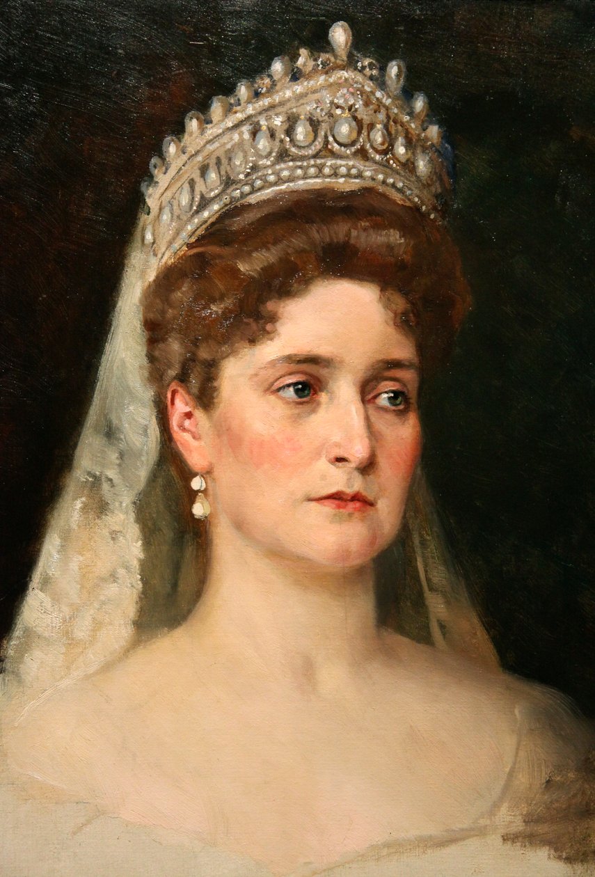 „Portrét císařovny Alexandry Fjodorovny“, 1907 od Nikolai Bodarevsky