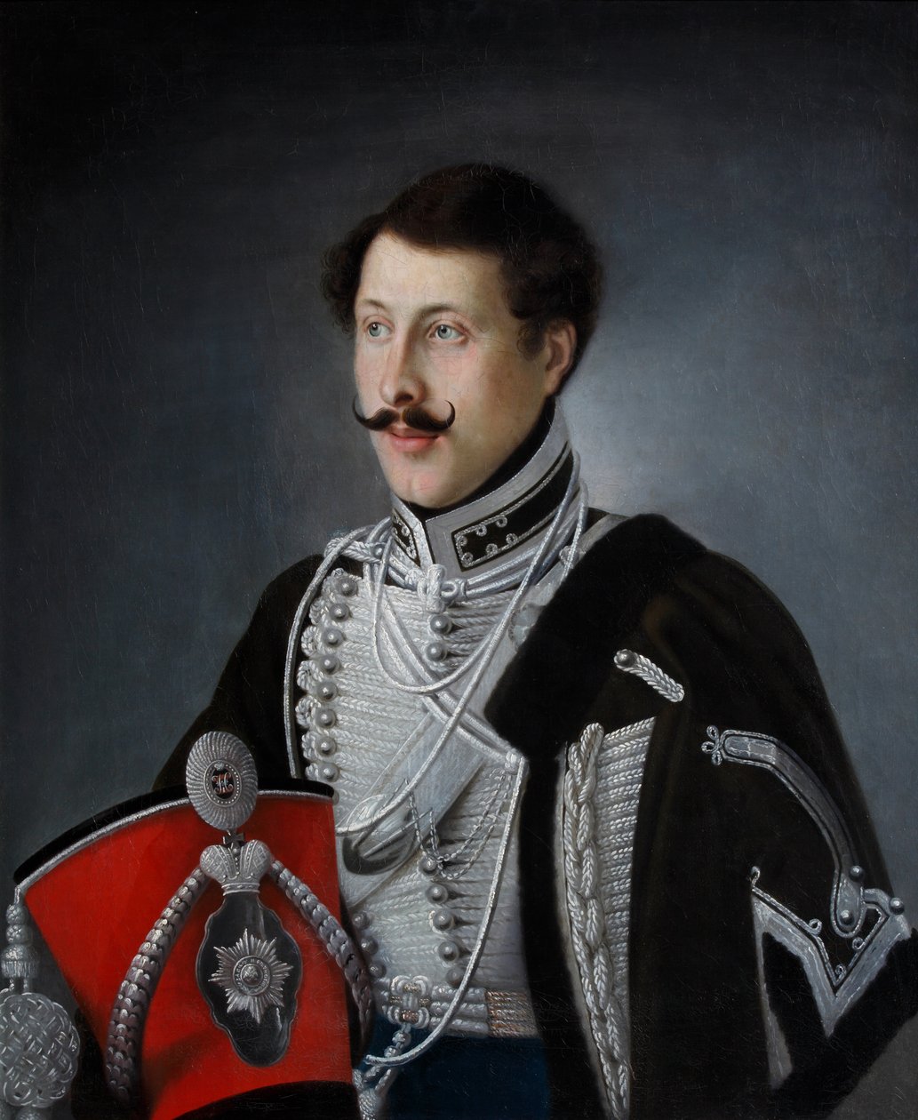 Portrét Vasilije Pavloviče Golovina 1805-1846, 1827 od Nikolai Dmitrievich Mylnikov