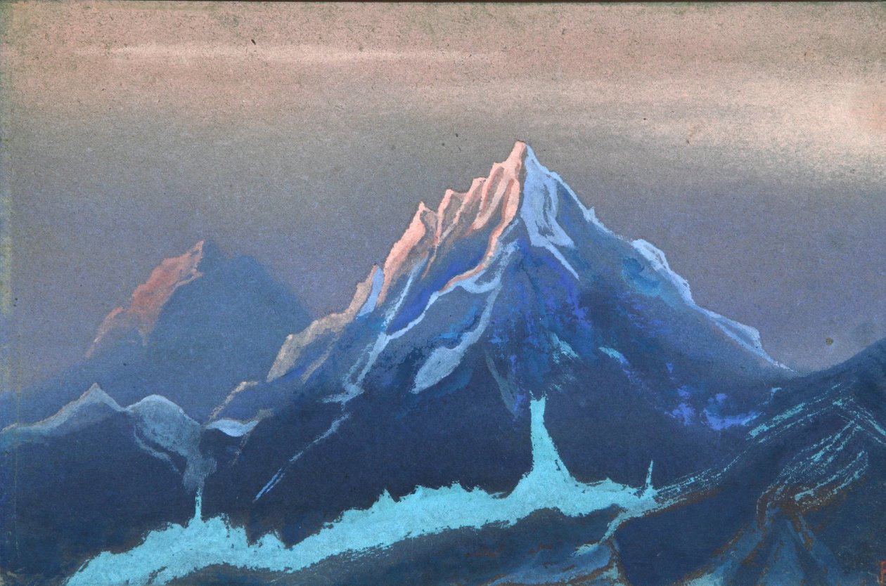Himaláje, 1943 od Nikolai Konstantinowitsch Roerich