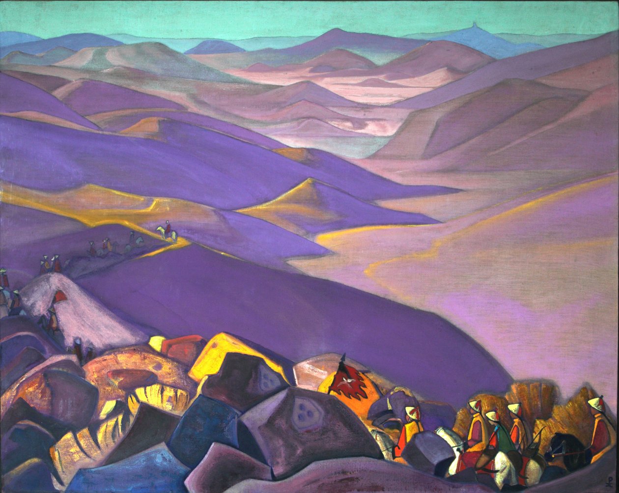 Mongolsko. Čingischánská kampaň, 1937-1938 od Nikolai Konstantinowitsch Roerich