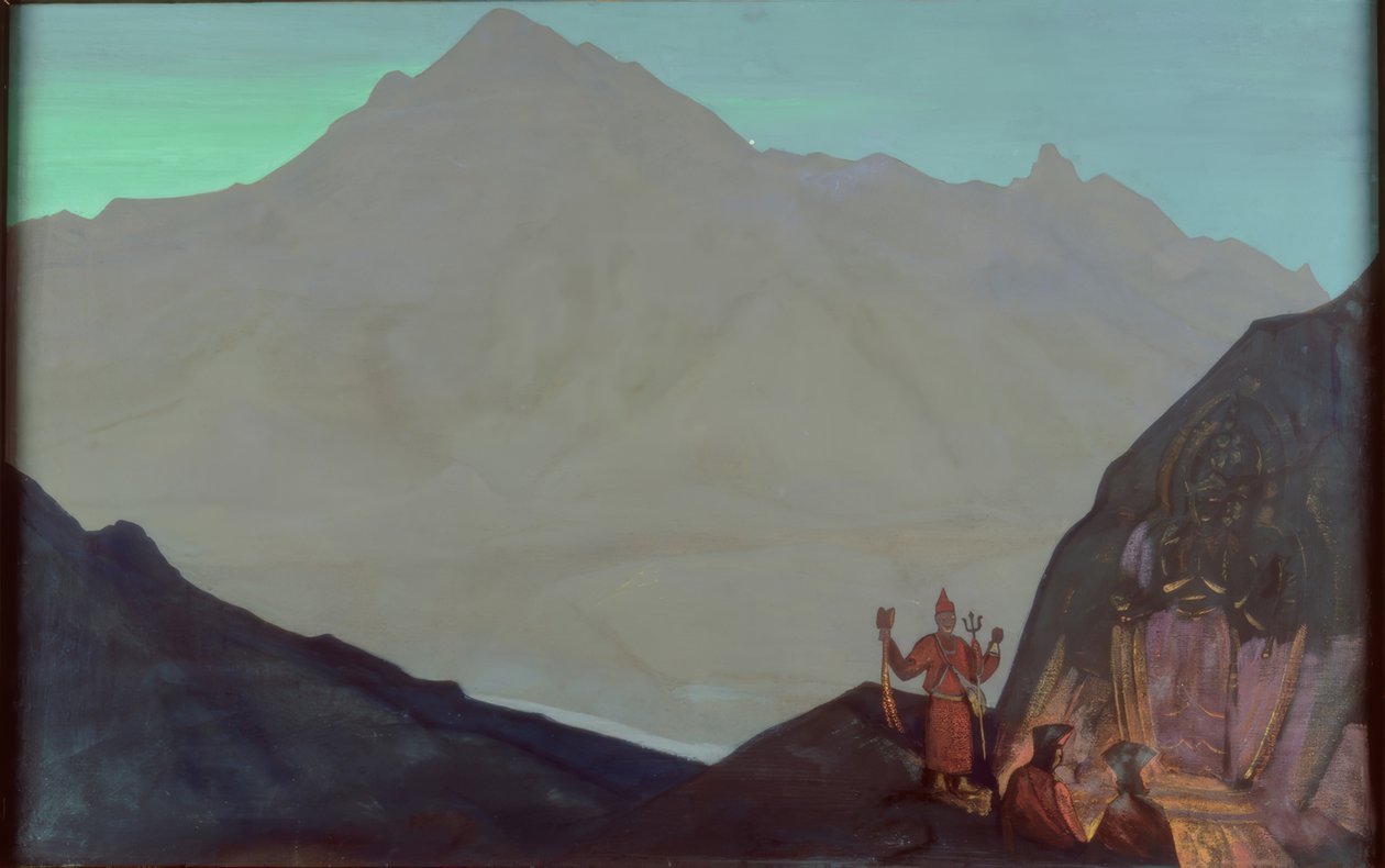 N.K.Roerich, Chenrezig, Západní Tibet od Nikolai Konstantinowitsch Roerich