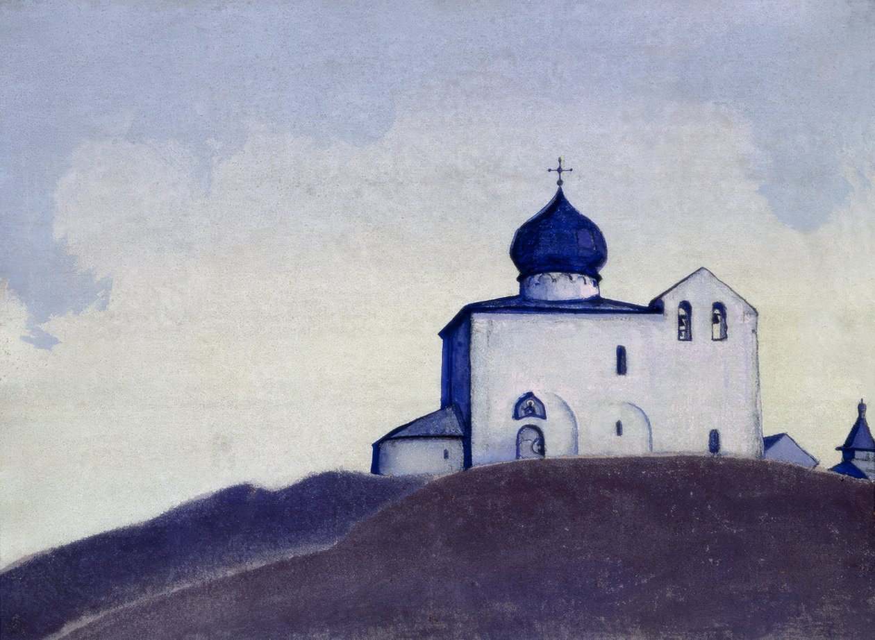 N. K. Roerich, Kostel sv. Sergia v Americe od Nikolai Konstantinowitsch Roerich