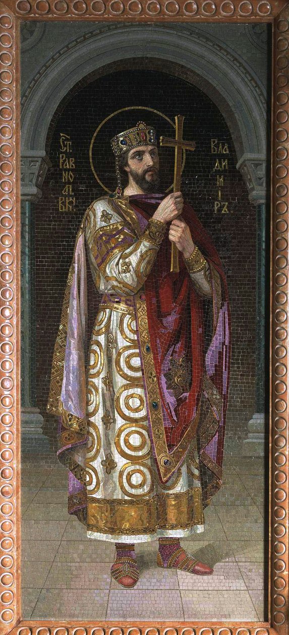 Svatý Vladimír z Kyjeva, 1900s. od Nikolai Kornilovich Bodarevsky