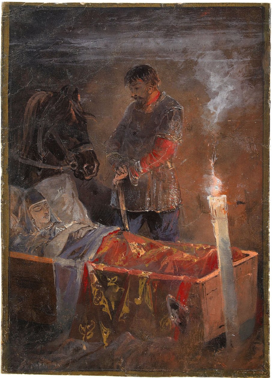 Šípková Růženka, 1889 od Nikolai Nikolayevich Karasin