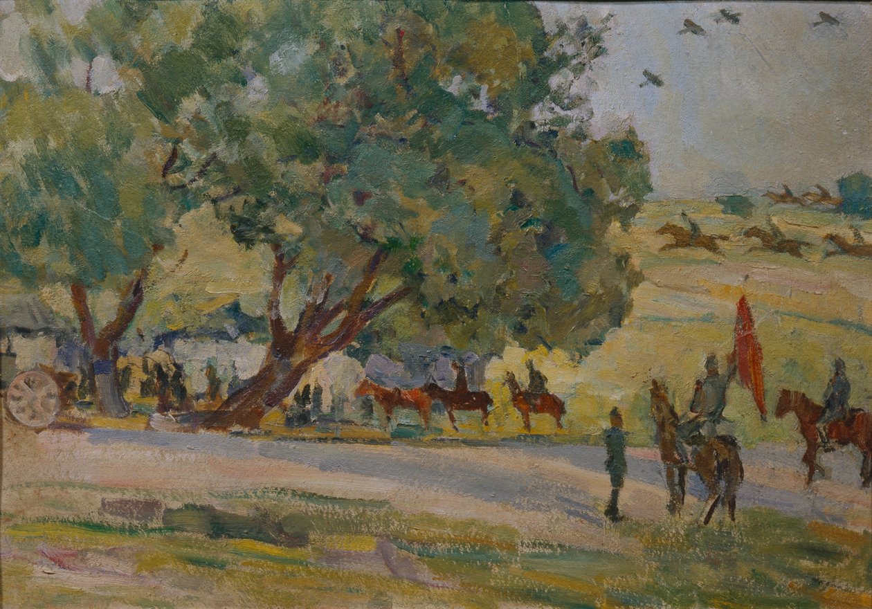 Manévry u Moskvy, 1930-1933 od Nikolai Pavlovich Ulyanov