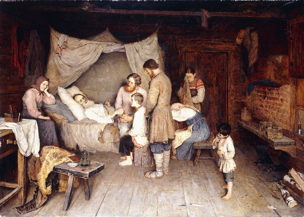 Rozloučení od Nikolai Petrovich Bogdanov Belsky