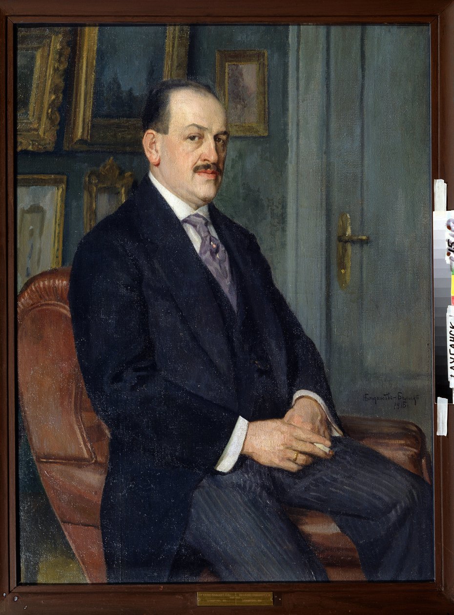 Autoportrét od Nikolai Petrovich Bogdanov Belsky