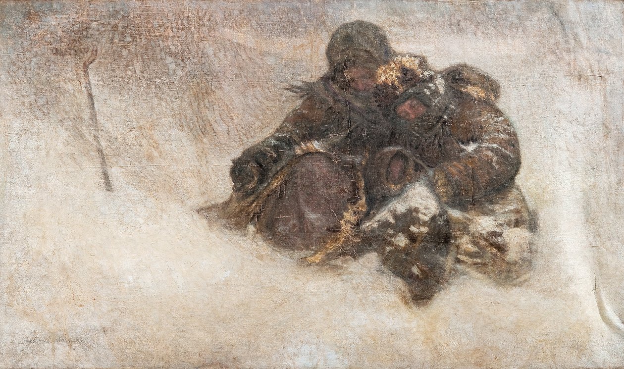 Chumelenice. Děti od Nikolai Petrovich Bogdanov Belsky