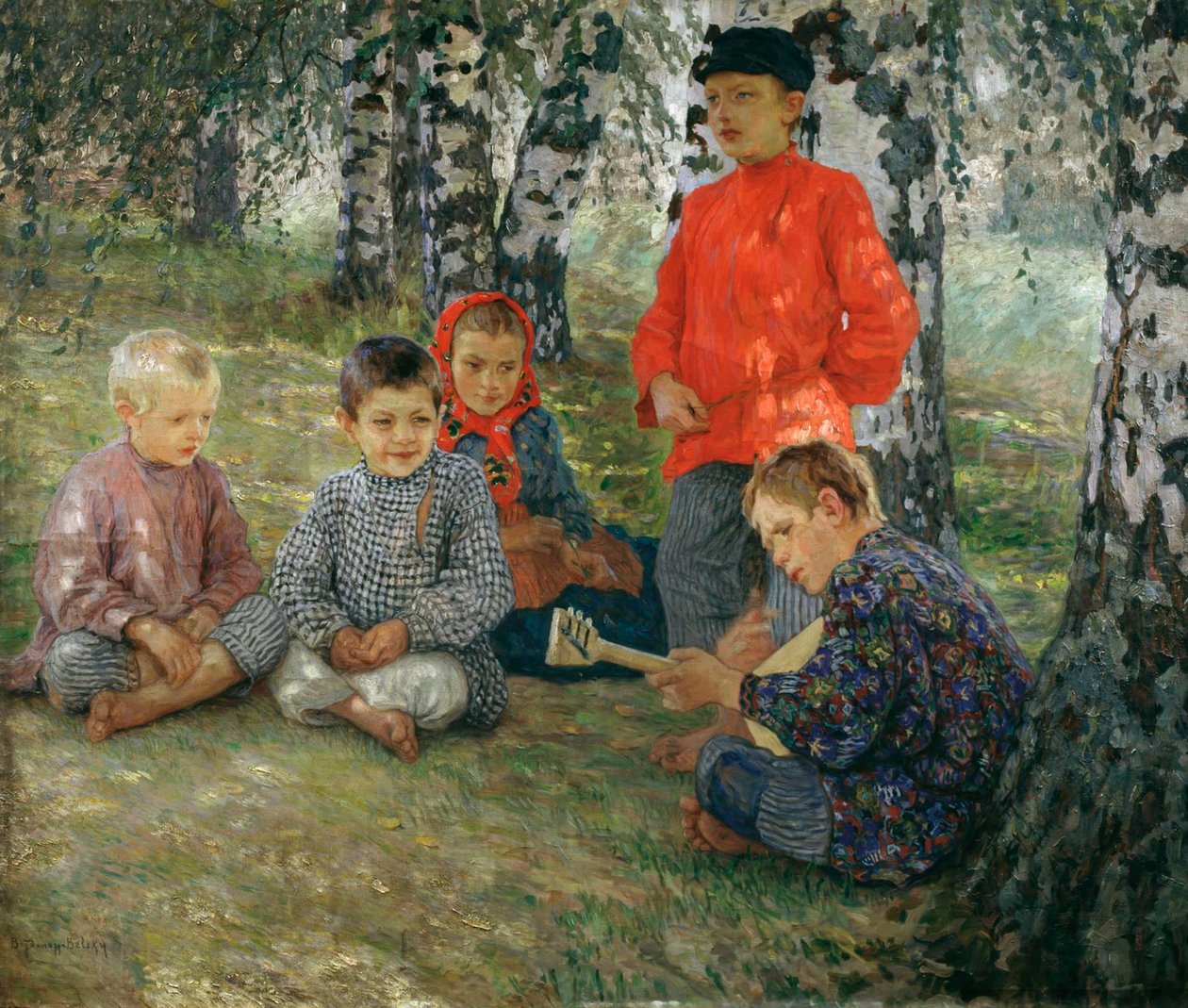 Virtuos, 1891. od Nikolai Petrovich Bogdanov-Belsky
