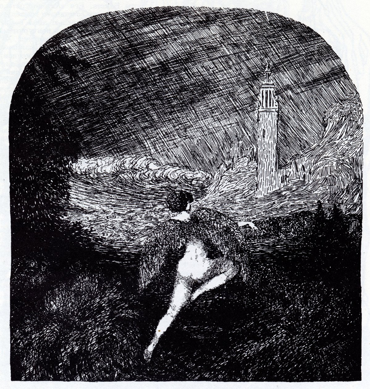 Romantismus. Symbolistický časopis Vesy The Balance, 1905 od Nikolai Petrovich Feofilaktov