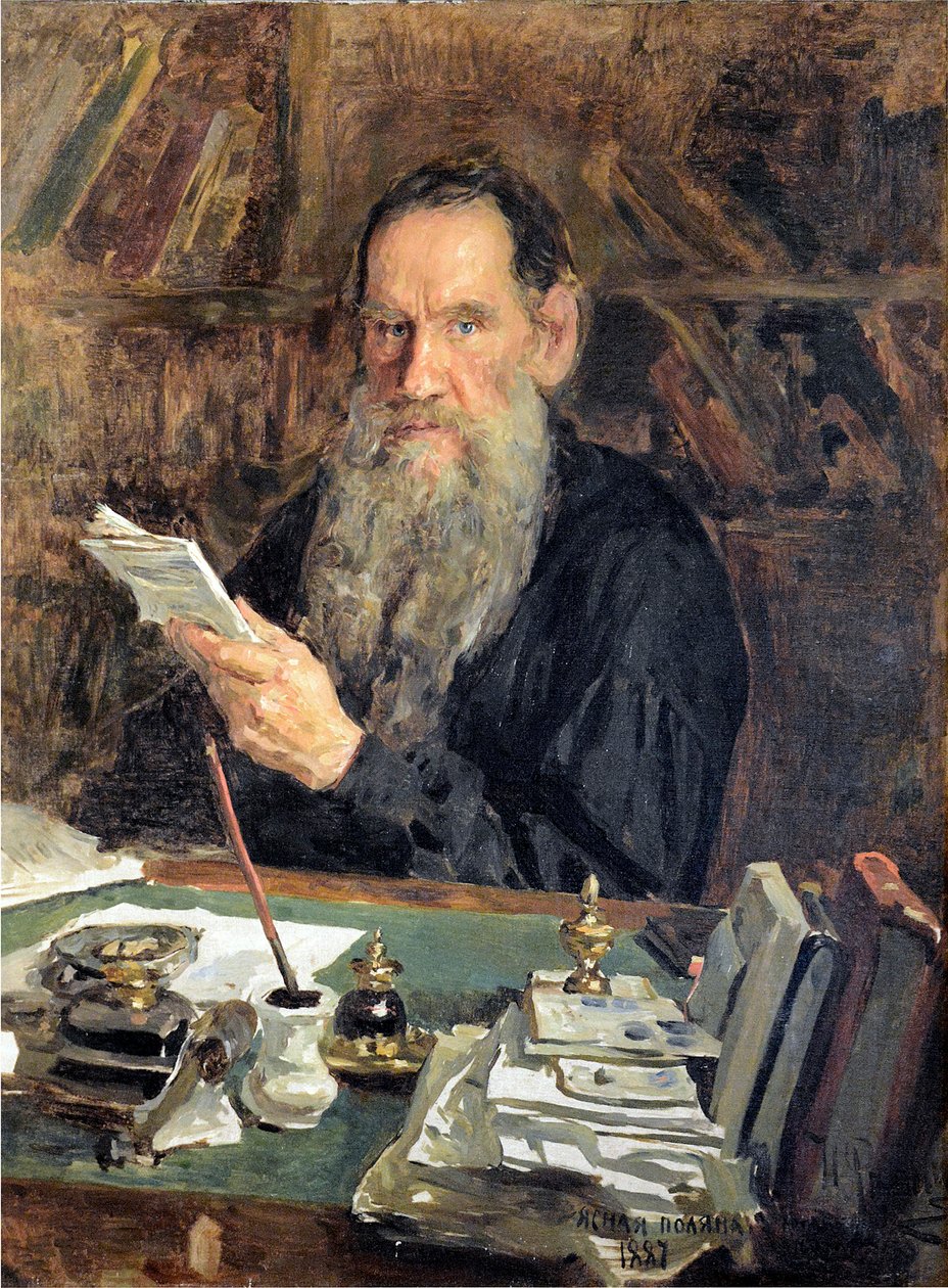 Portrét autora hraběte Lva Nikolajeviče Tolstého (1828-1910) par Orlow, Nikolaje Vasilieviče (1863-1924). Olej na plátně, rozměr: 104x84 od Nikolai Vasilievich Orlow