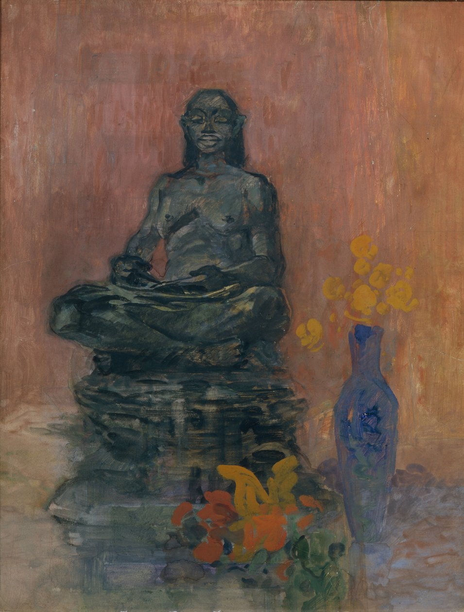 Hinduistický bůh, 1900 od Nikolaj Nikolaevic Sapunov