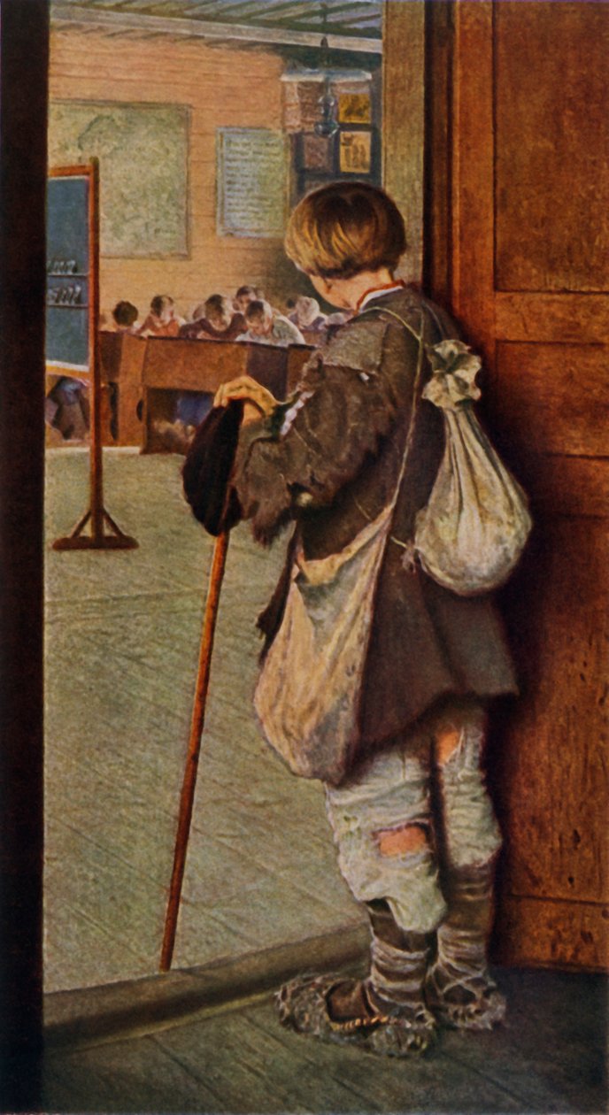 "U školních dveří", 1897, 1965. od Nikolaj Petrovic Bogdanov Bel
