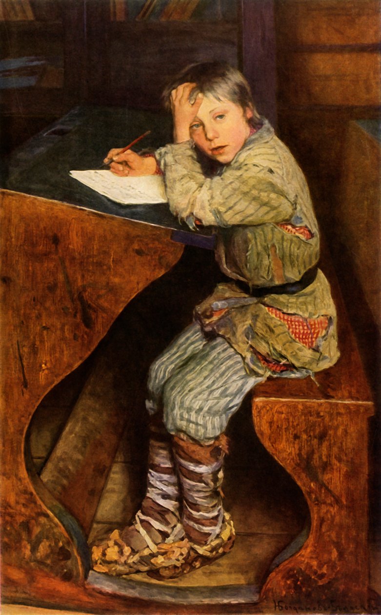 "Studie ze života", c1903, 1965. od Nikolaj Petrovic Bogdanov Bel