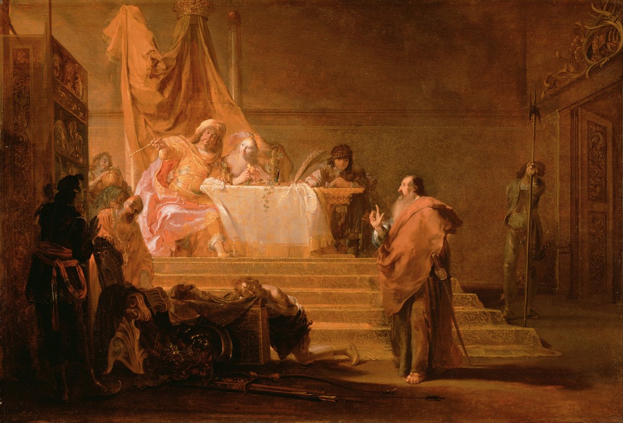 Solón před Kroisem od Nikolaus Knüpfer