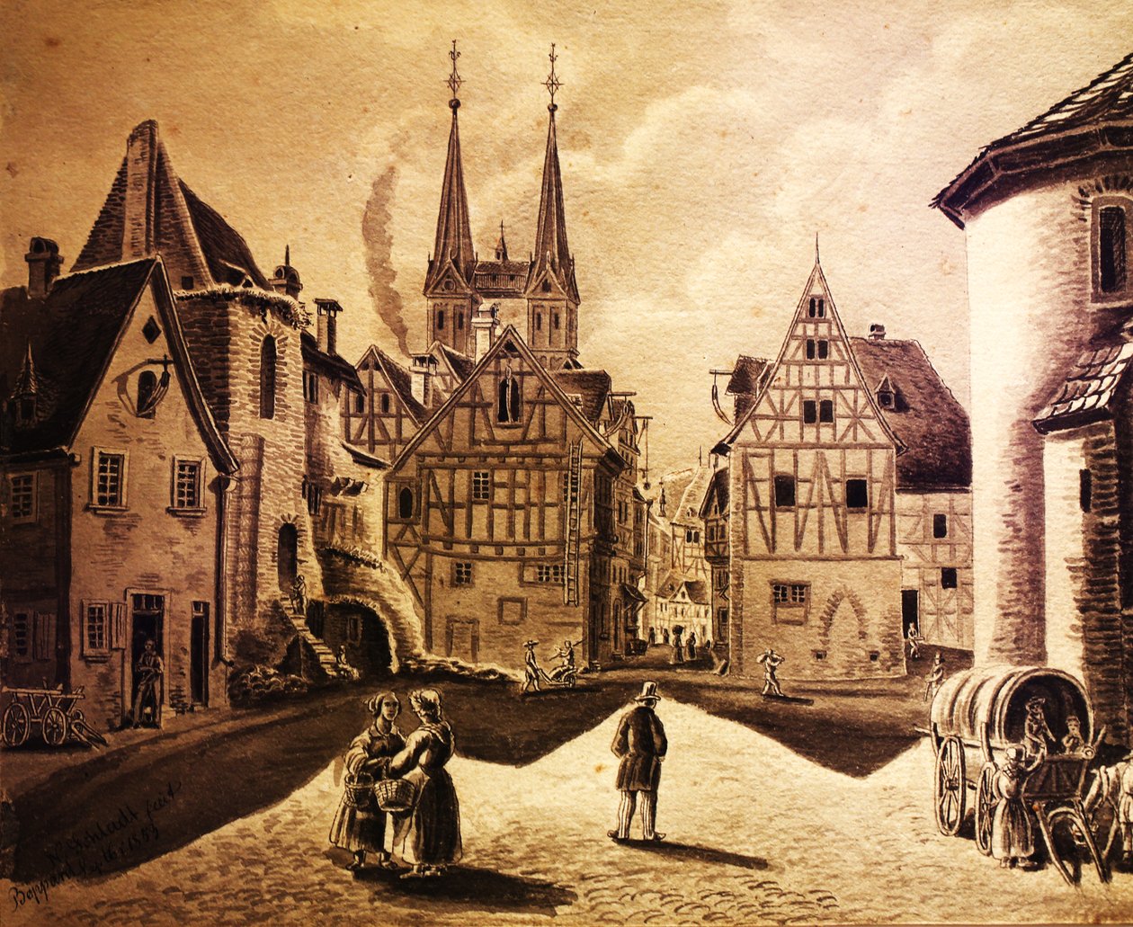 Boppard, Burgplatz od Nikolaus Schlad