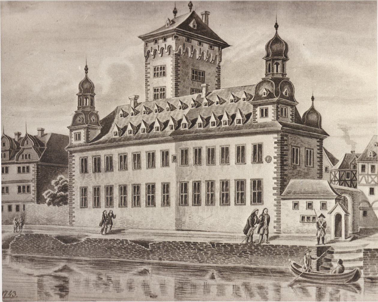 Volební hrad ve státě před rokem 1811 od Nikolaus Schlad
