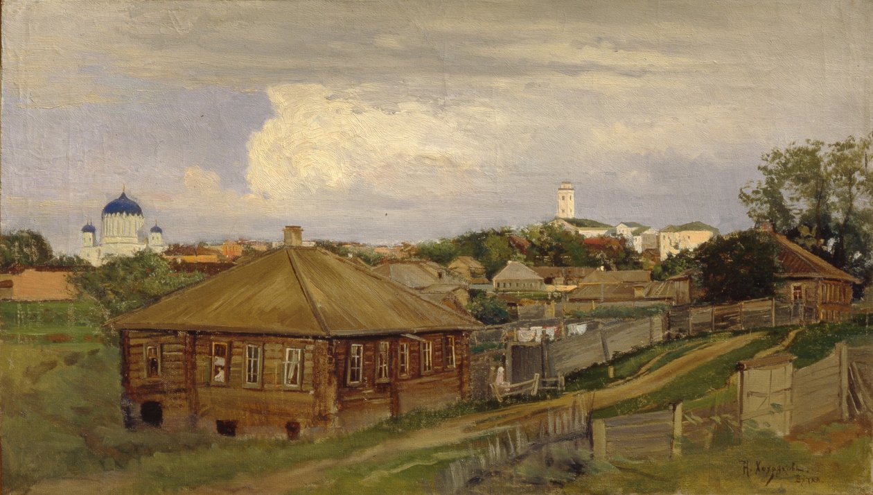 Vjatka, 1886 od Nikolay Nikolayevich Khokhryakov