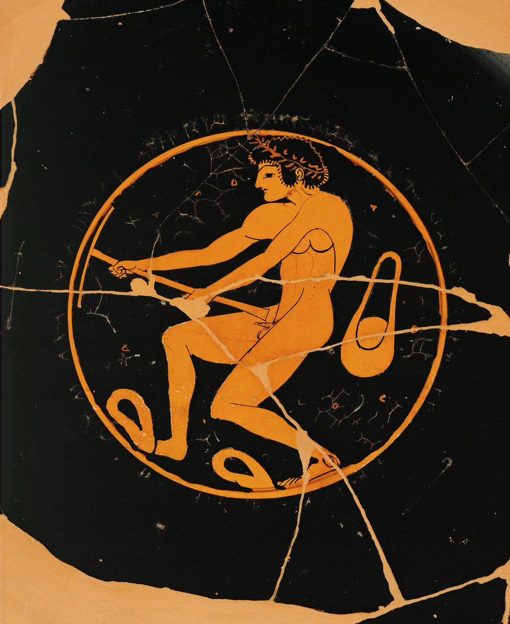 Sportovec s hokejkou a prakem... od Nikosthenes