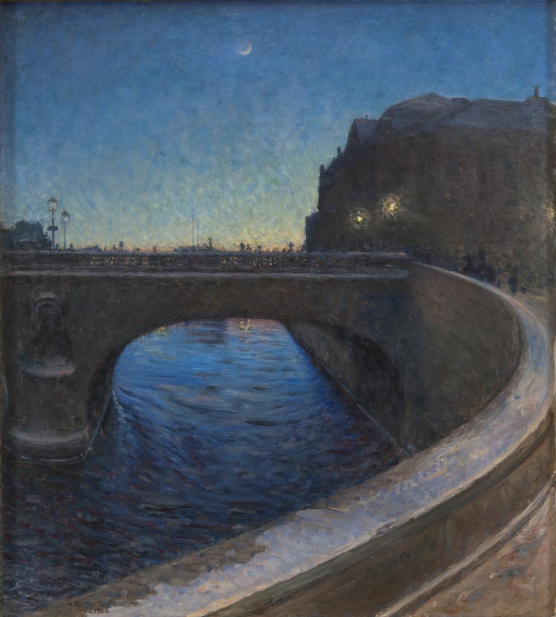 březnový večer, 1900 od Nils Kreuger