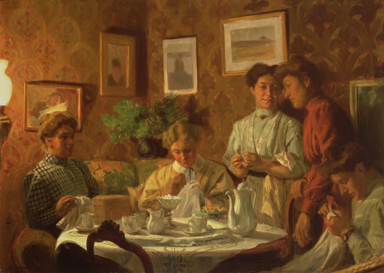 Šicí skupina, 1909 od Nils Larson