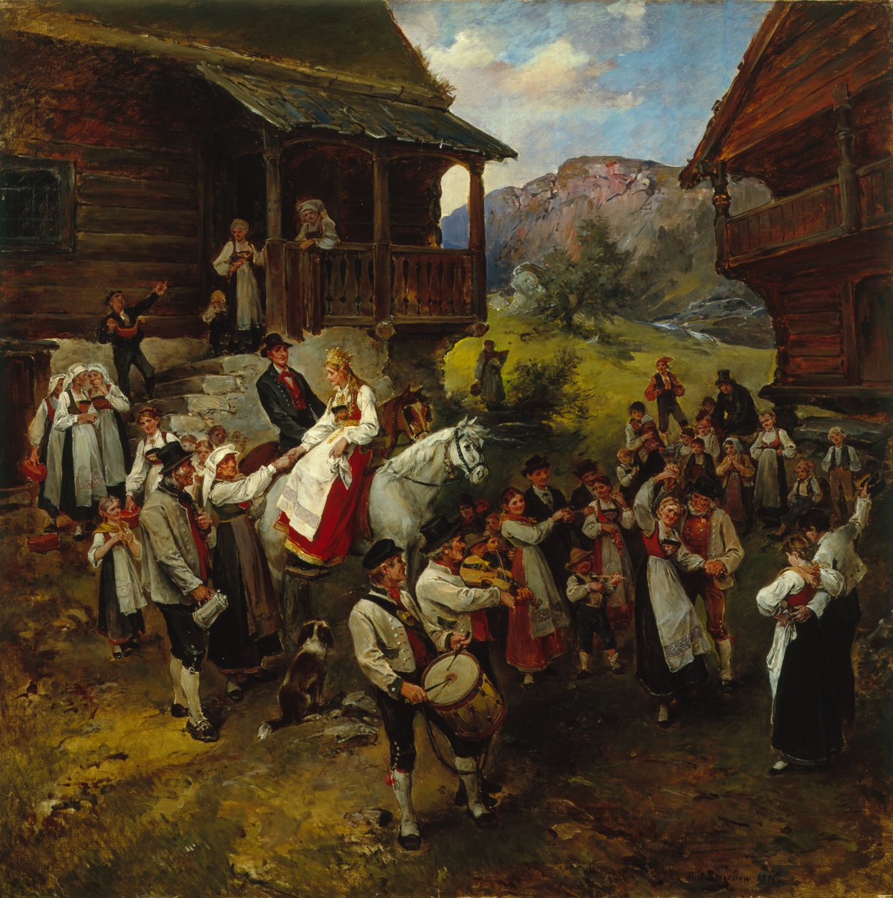 Svatební farma od Nils Bergslien