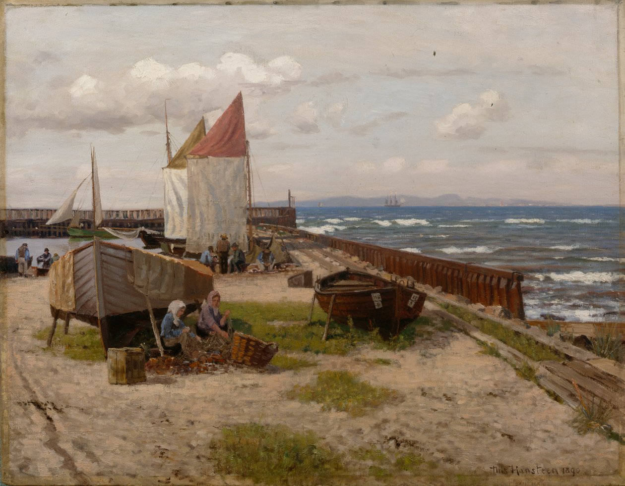 U pobřeží od Nils Hansteen