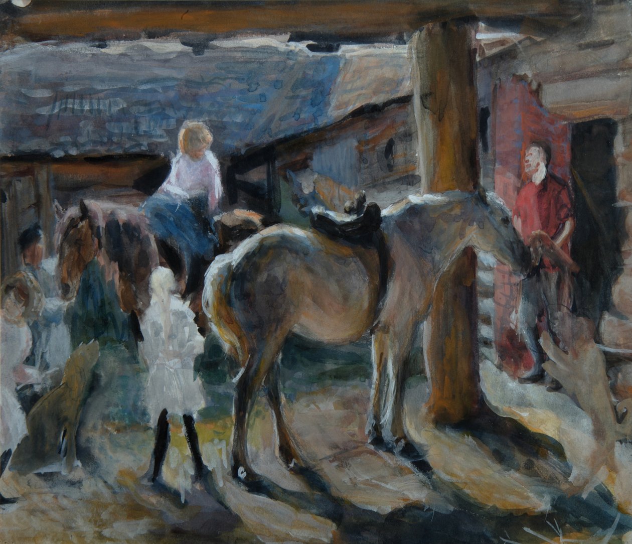 Domotkanovo, 1903 od Nina Yakovlevna Simonovich Yefimova
