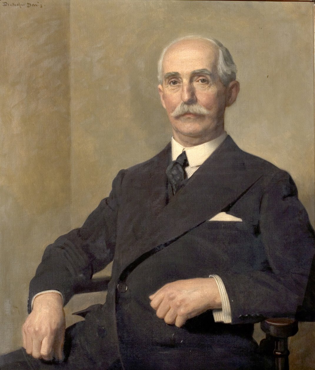 W.A. Spalding (olej na plátně) od Noel Denholm Davis
