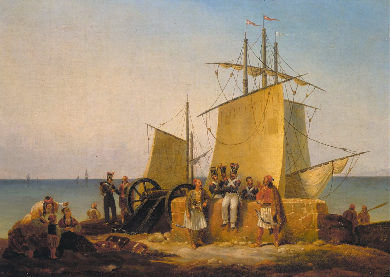 Moree Expedition (Řecká válka za nezávislost nebo Řecká revoluce od Noel Dieudonne Finart