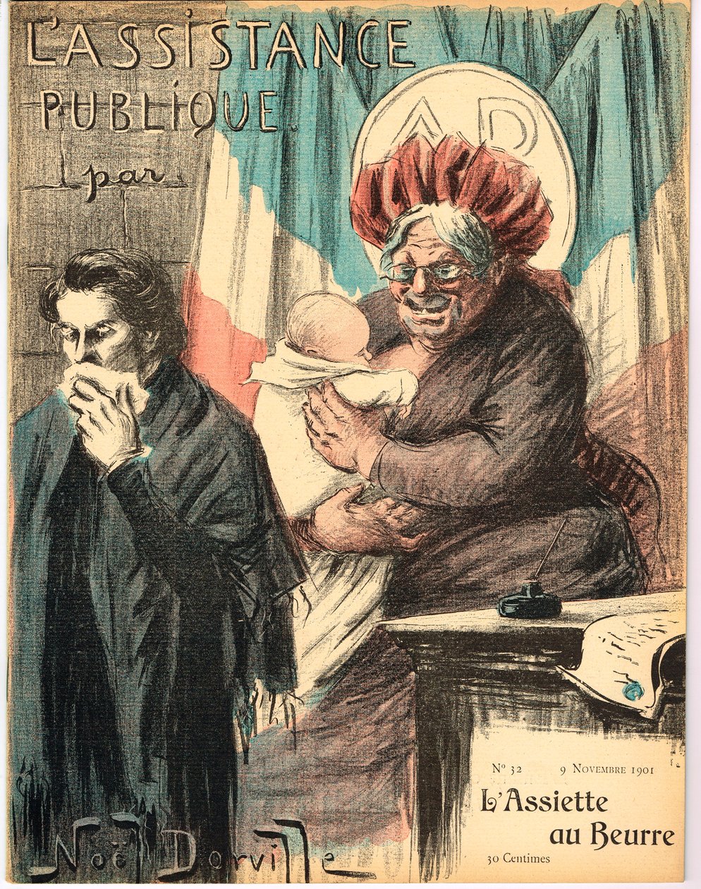 Obálka “”The Butter Tale””, Satirique en Colors od Noel Dorville
