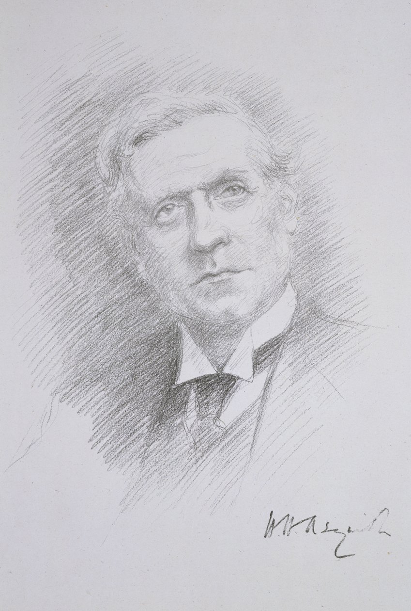 Portrét Herberta Henryho Asquitha (1881-1947), z alba na Entente Cordiale, 1909 od Noel Dorville