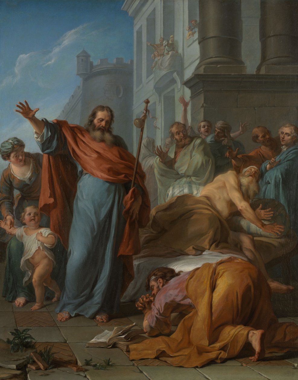 Zázraky svatého Jakuba Většího, 1726 od Noel Nicholas Coypel
