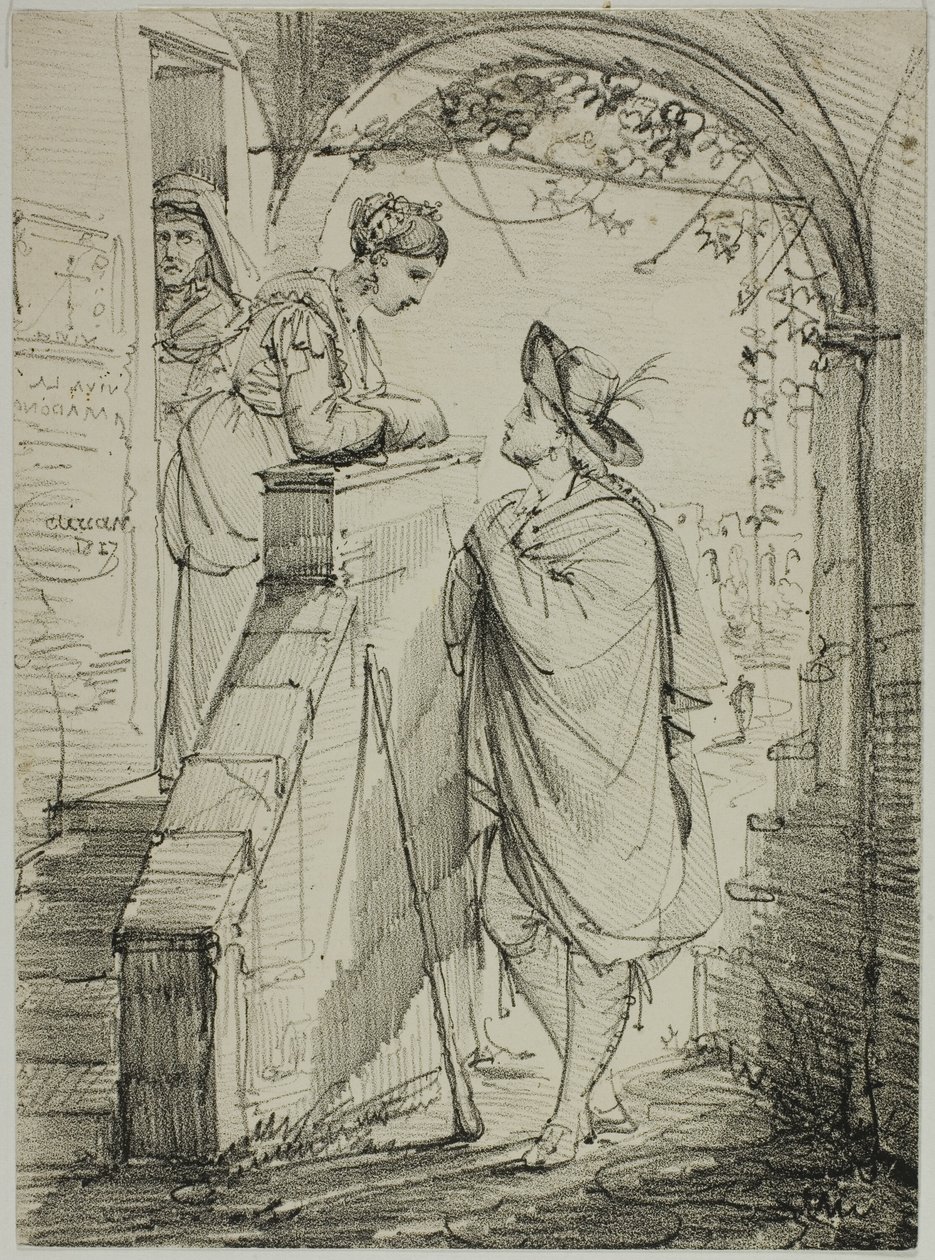 Rozhovor ženy a muže od Noel Thomas Joseph Clerian