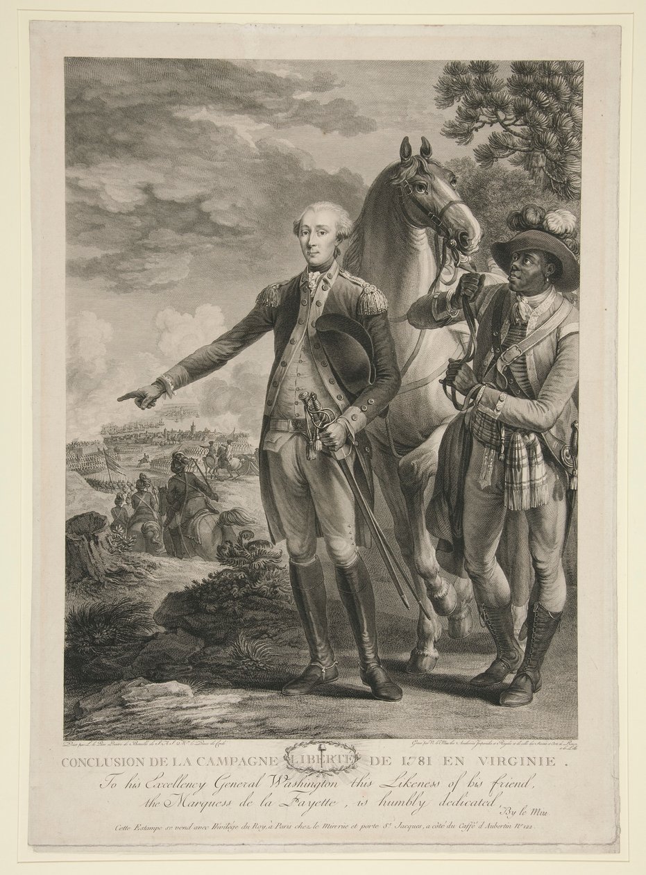 Závěr kampaně ve Virginii z roku 1781 od Noël Le Mire