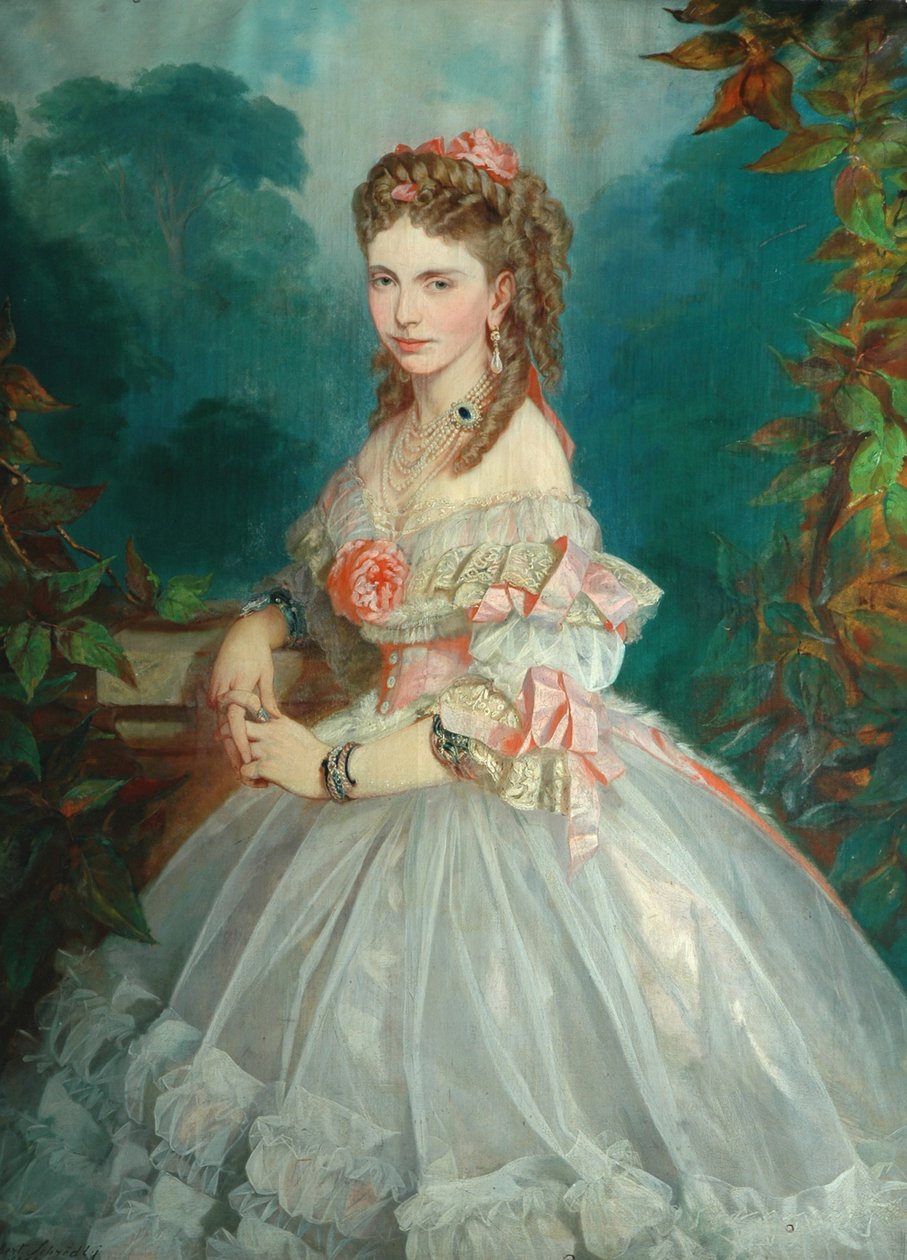 Paní Henry Butterfield, 1864 od Norbert Schroedl