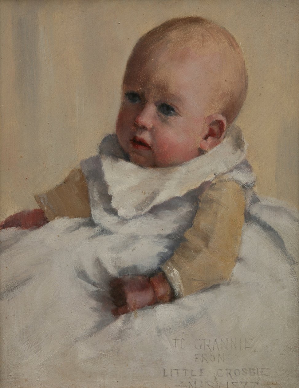 Crosbie jako dítě, 1887 od Norman Garstin