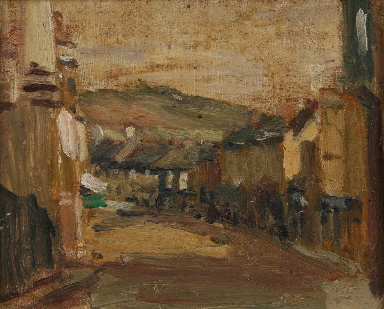 Market Žid ulice od Norman Garstin