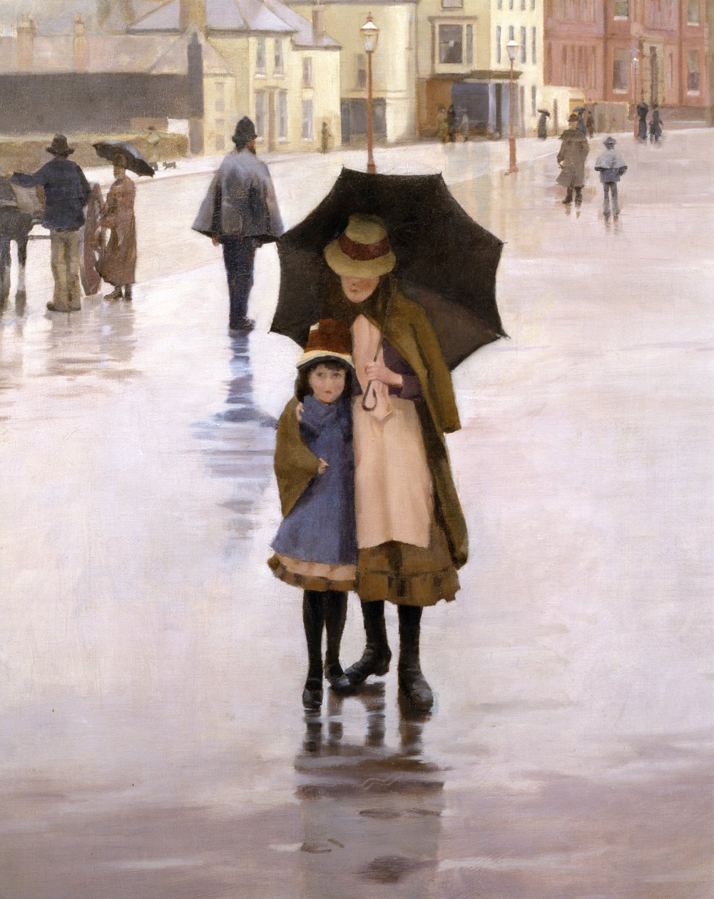 The Rain it Raineth Every Day, 1889 (detail 77655) od Norman Garstin