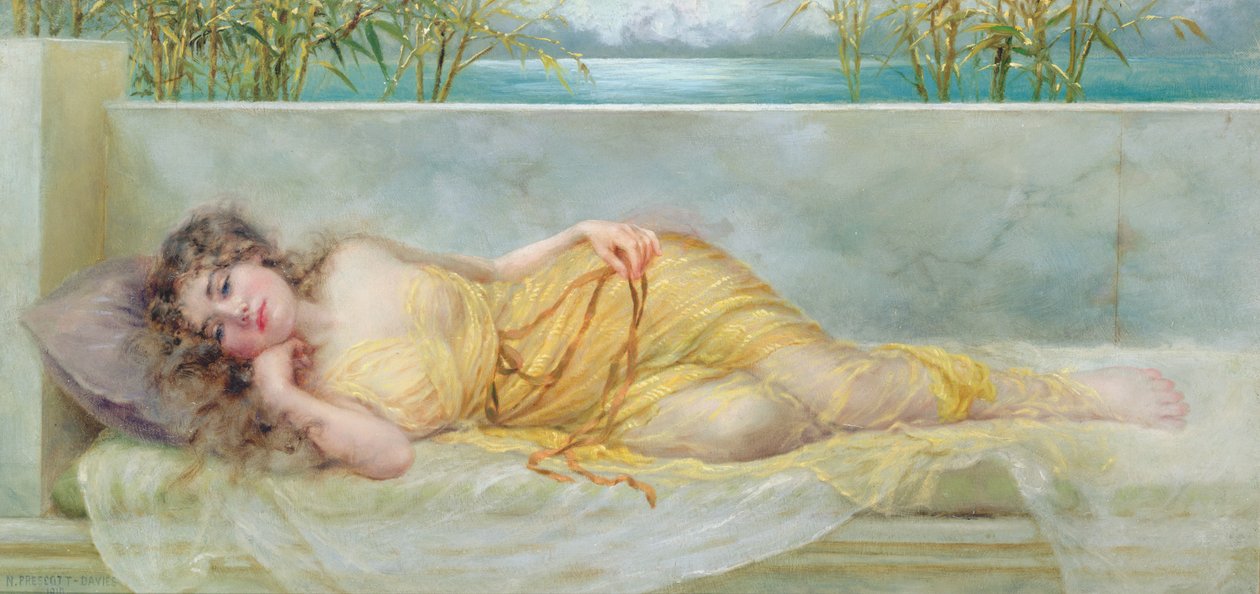 Reverie, 1910 od Norman Prescott Davies