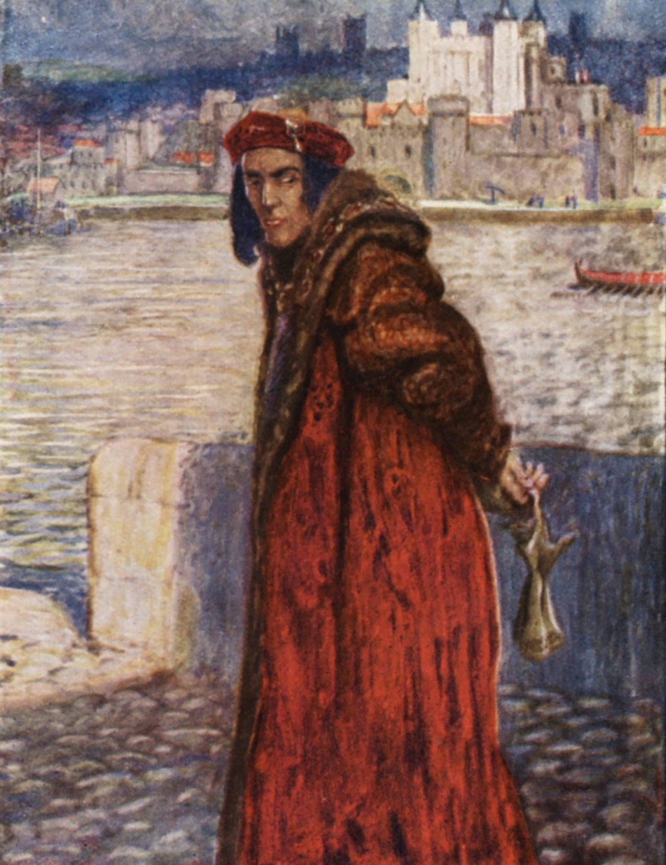 Ilustrace k Shakespearovým příběhům (barevná litografie) od Norman Mills (after) Price
