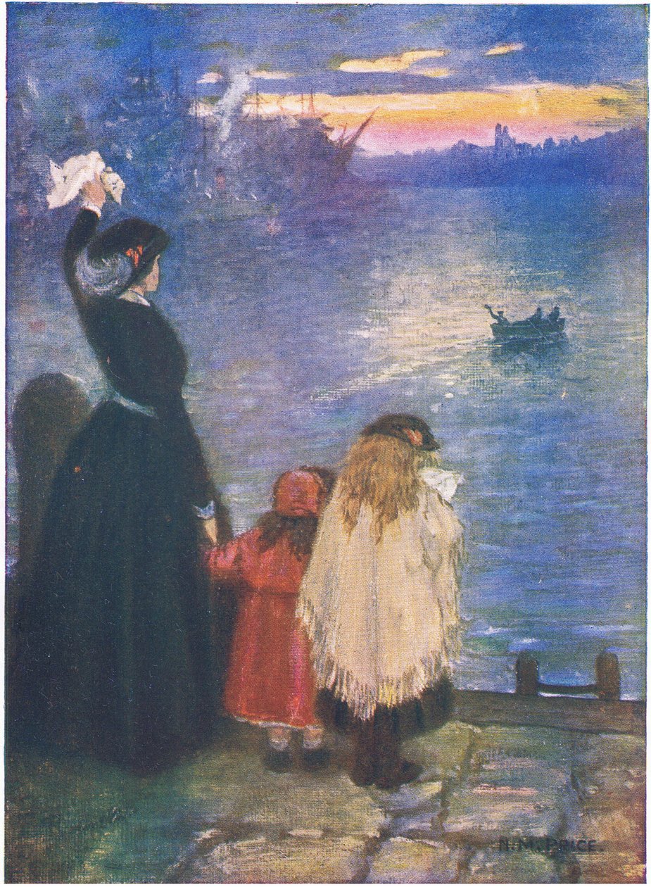 Rozloučení: "Nebeským odkazem je nařízeno, že člověk musí oddělit vše, co má nejraději (barva litho) od Norman Mills Price