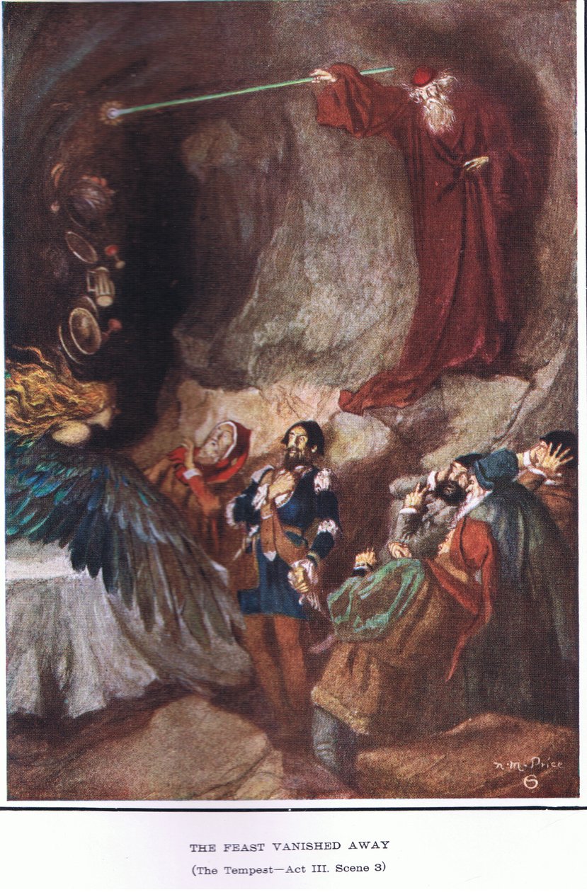 Hostina zmizela (bouře) od Norman Mills Price