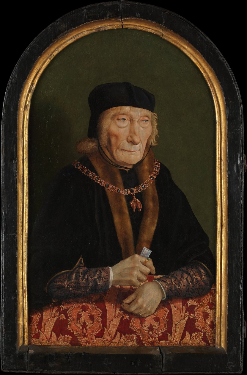 Jan 1438-1516, první hrabě z Egmondu, hraběnka z Egmondu Magdalena van..., 1464-1538. od North Netherlandish Painter